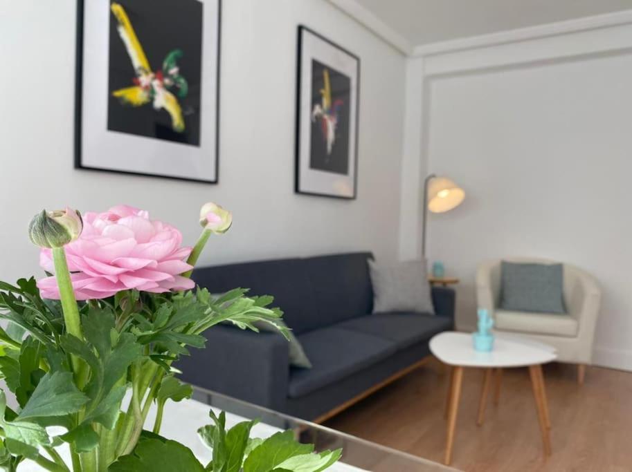 Apartamento Centrico-Parking Gratuito-Wifi Santander Eksteriør billede
